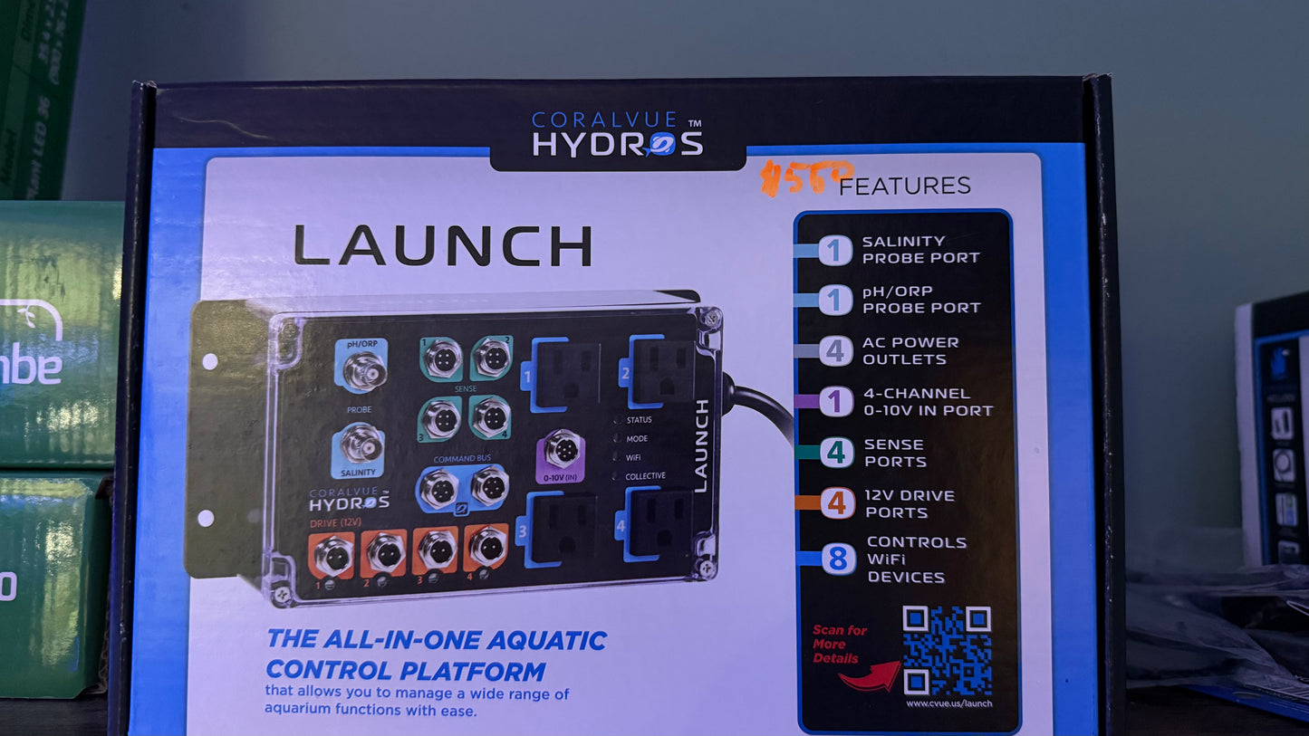 WYSIWYG BRAND NEW Coralvue Hydros Launch