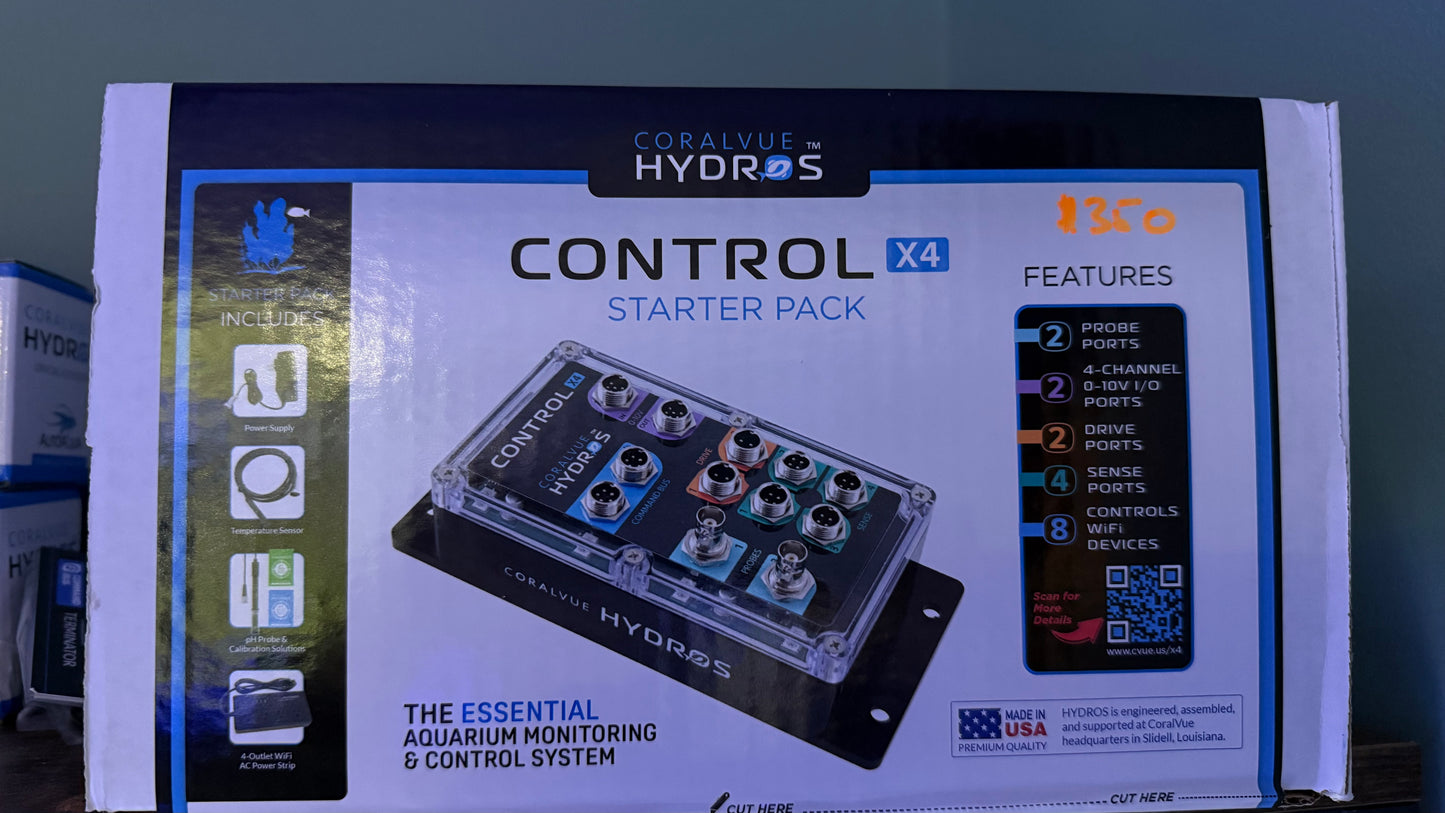 WYSIWYG BRAND NEW Coralvue Hydros X4 Starter